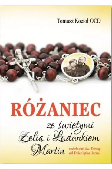 Różaniec ze świętymi Zelią i Ludwikiem Martin (pocket)