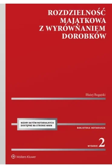 Rozdzielność majątkowa z wyrównaniem dorobków