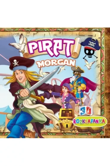 Rozkładanka 3D - Pirat Morgan
