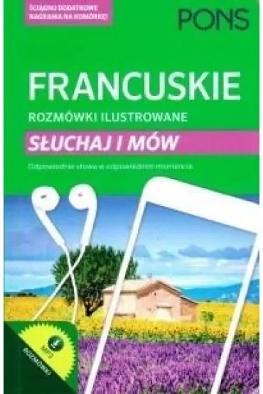 Francuskie rozmówki ilustrowane słuchaj i mów PONS