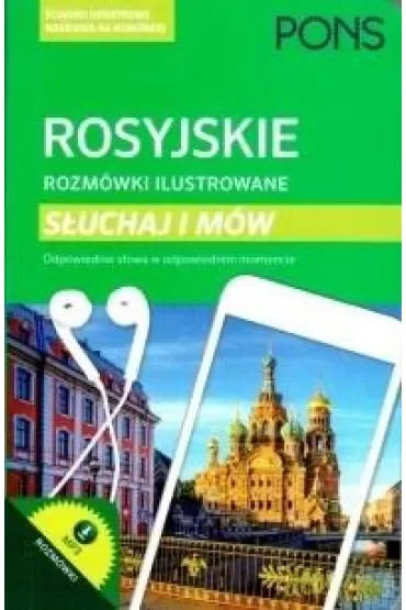 Rosyjskie rozmówki ilustrowane słuchaj i mów PONS