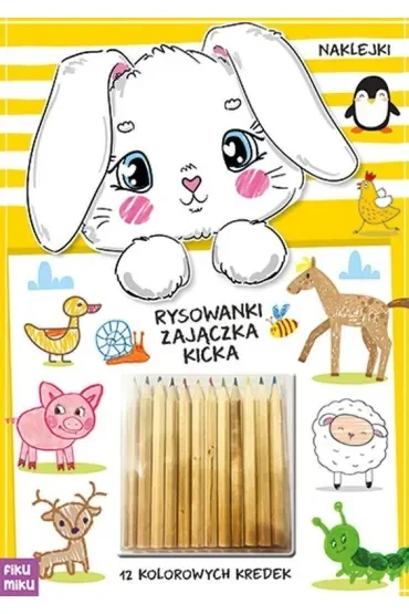 Rysowanki zajączka Kicka