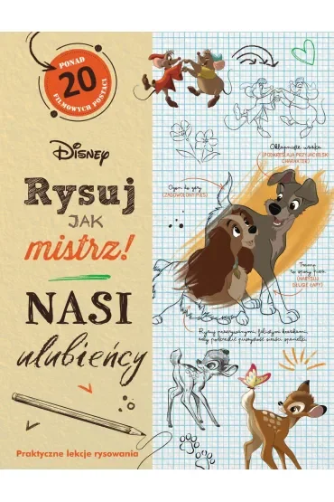 Rysuj jak mistrz! Nasi ulubieńcy. Disney