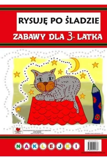 Rysuję po śladzie. Zabawy dla 3 latka