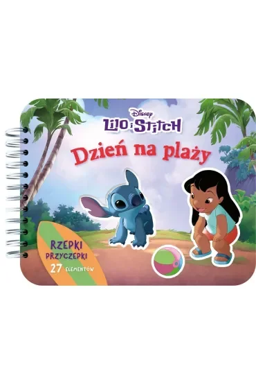 Rzepki-przyczepki. 27 elementów. Disney Lilo i Stitch