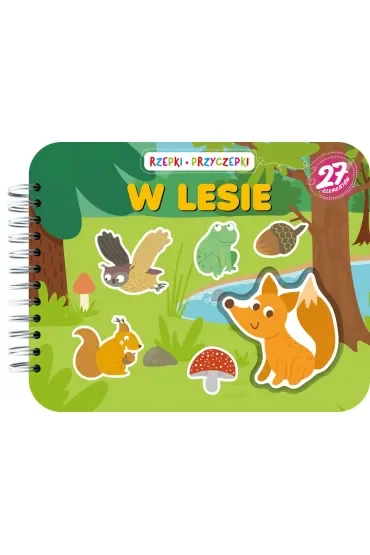Rzepki-przyczepki. W lesie