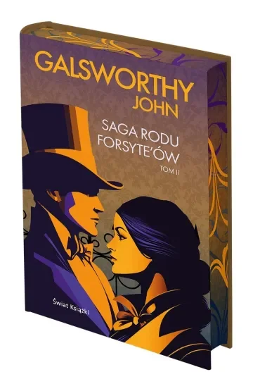 Saga rodu Forsyte'ów. Tom 2. Edycja kolekcjonerska (barwione brzegi)