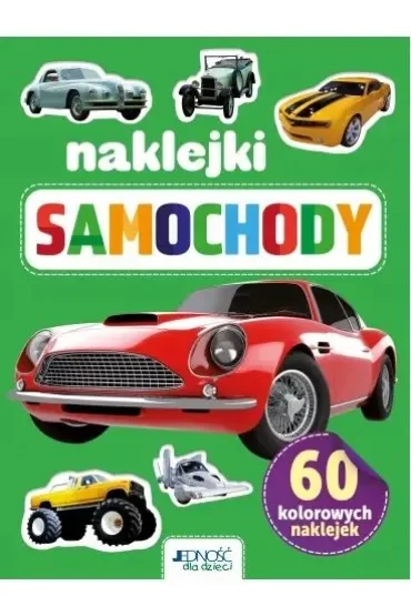 Samochody. 60 kolorowych naklejek