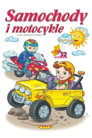 Samochody i motocykle. Seria ze Słoneczkiem