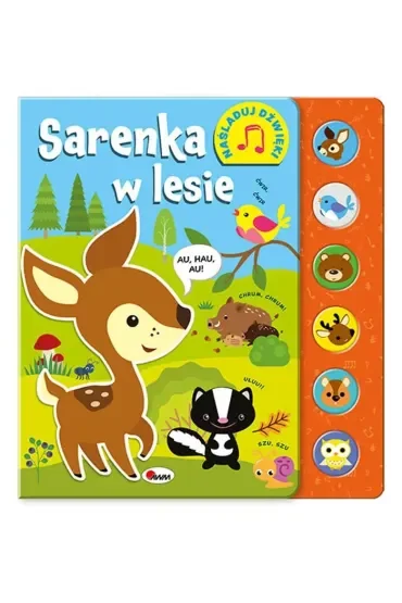 Sarenka w lesie. Naśladuj dźwięki