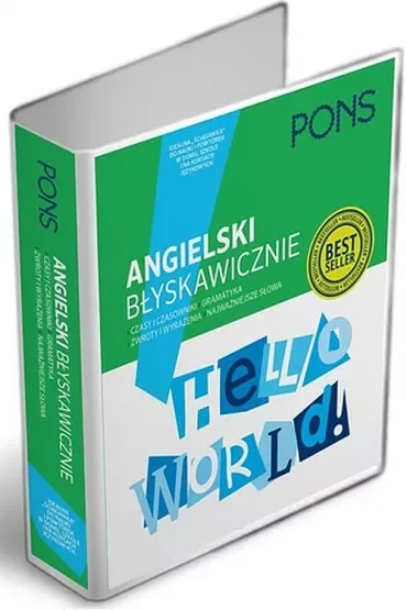 Segregator językowy. Angielski błyskawicznie. Czasy i czasowniki, gramatyka, zwroty i wyrażenia, najważniejsze słowa. Poziom A1-A2