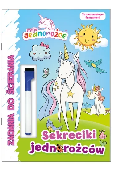 Sekreciki jednorożców. Moje Jednorożce. Zadania do ścierania