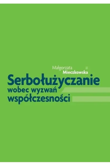 Serbołużyczanie wobec wyzwań współczesności