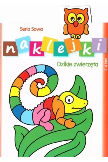 Seria Sowa. Naklejki. Dzikie zwierzęta