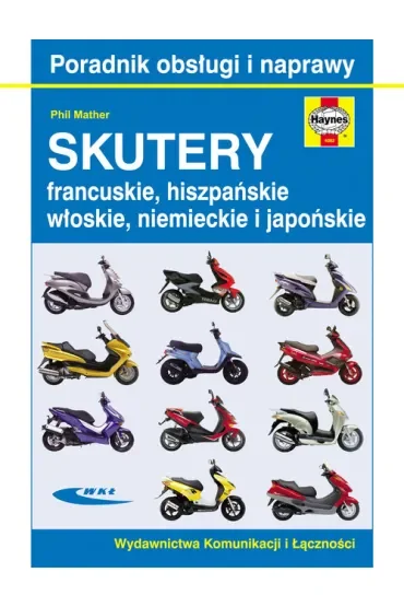 Skutery francuskie, hiszpańskie, włoskie, niemieckie i japońskie