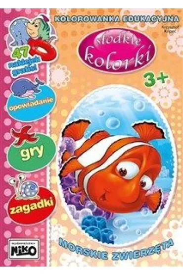 Słodkie kolorki. Morskie zwierzęta