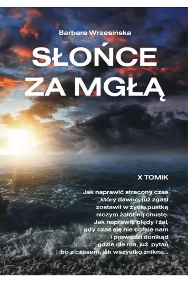 Słońce za mgłą