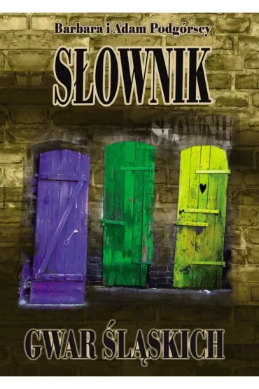 Słownik gwar śląskich -  oprawa