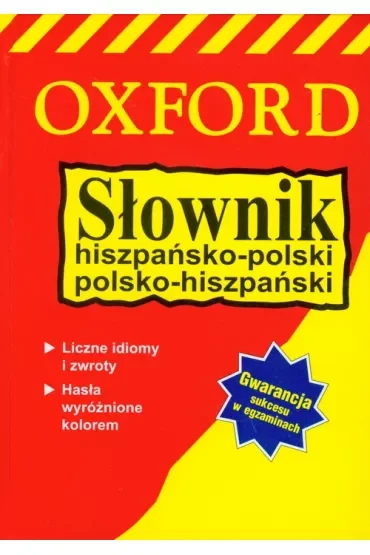 Słownik hiszpańsko-polski polsko-hiszpański