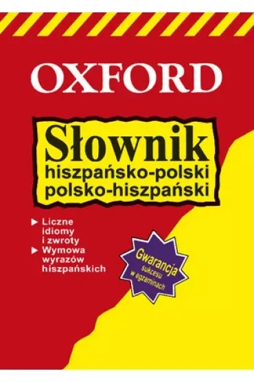 Słownik hiszpańsko-polski, polsko-hiszpański