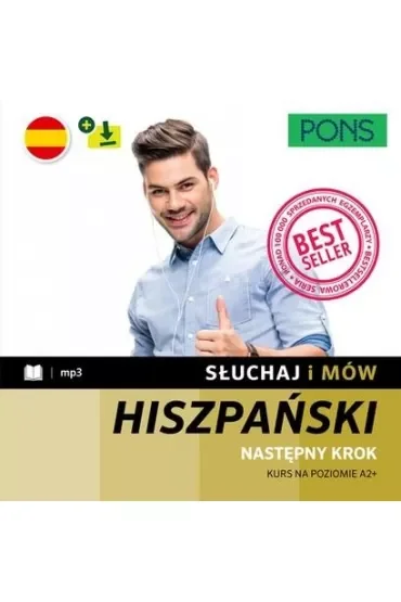 Słuchaj i mów PONS Hiszpański A2+ z nagraniami w.4