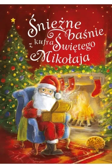 Książka B5 oprawa twarda Śnieżne baśnie z kufra Świętego Mikołaja SKRZAT 159710