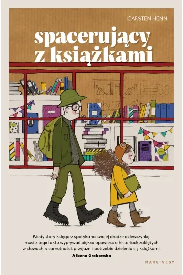 Spacerujący z książkami