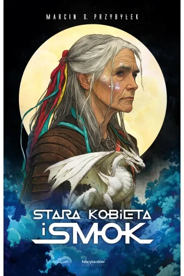 Stara kobieta i smok