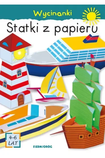 Statki z papieru. Wycinanki