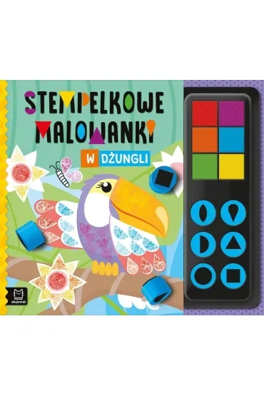 Stempelkowe malowanki. W dżungli
