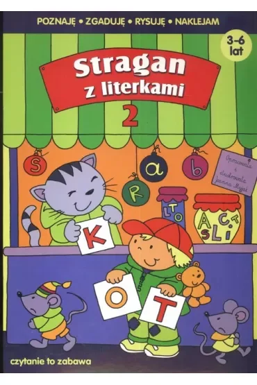 Stragan z literkami 2