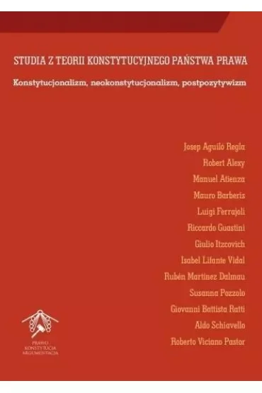 Studia z teorii konstytucyjnego państwa prawa