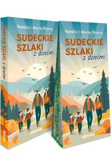Sudeckie szlaki z dziećmi przewodnik +mapa