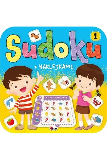 Sudoku z naklejkami 1