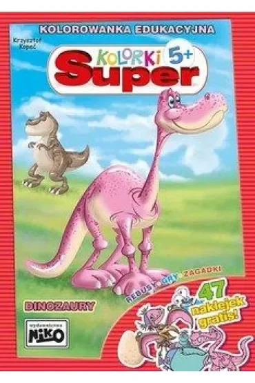 Super kolorki. Dinozaury