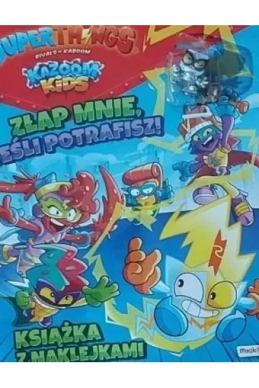 SuperThings Kazoom Kids. Książka z naklejkami