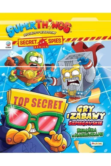 SuperZings. Książka z naklejkami. Seria 1