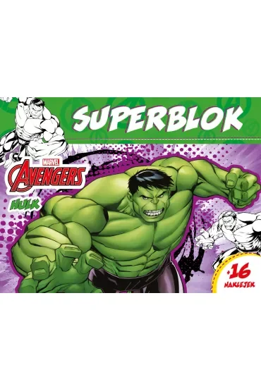 Superblok. Marvel Avengers. Hulk
