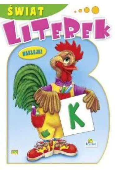 Świat literek z naklejkami. Kogut 870