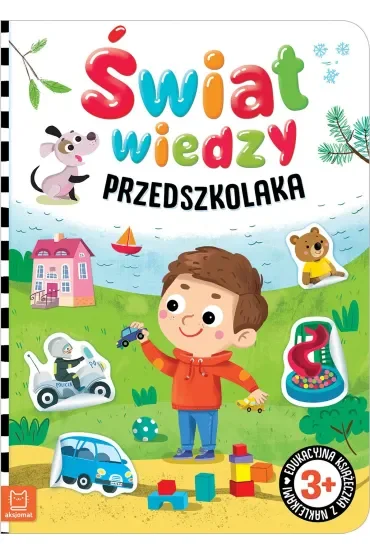 ŚWIAT WIEDZY PRZEDSZKOLAKA. EDUKACYJNA KSIĄŻECZKA Z NAKLEJKAMI 3