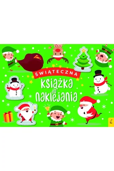 Świąteczna książka do naklejania