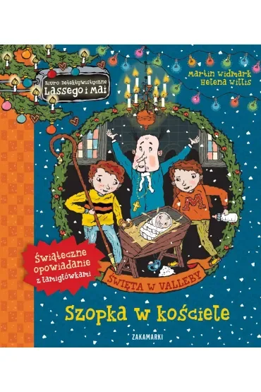 Święta w Valleby. Szopka w kościele