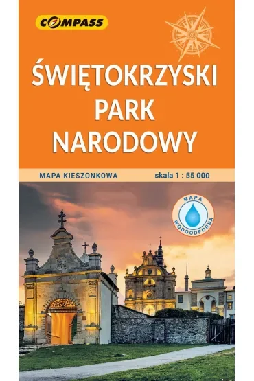 Świętokrzyski Park Narodowy. Mapa kieszonkowa w skali 1:55 000 (wersja wodoodporna)
