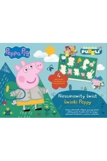Peppa Pig. Kraina puzzli. Niesamowity świat świnki Peppy
