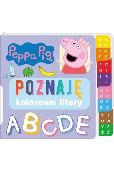 Świnka Peppa. Poznaję kolorowe litery