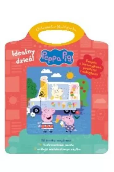 Peppa Pig. Układanka-Naklejanka. Idealny dzień