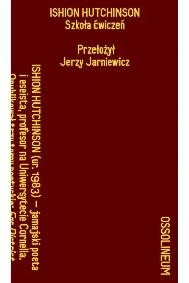 Szkoła ćwiczeń. Poemat