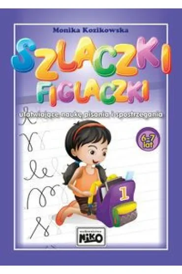 Szlaczki figlaczki ułatwiające naukę pisania i spostrzegania 6-7 lat
