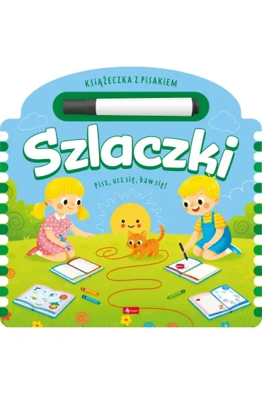 Szlaczki. Książka z pisakiem