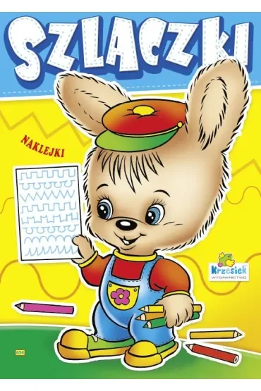 Szlaczki z naklejkami Króliczek 654